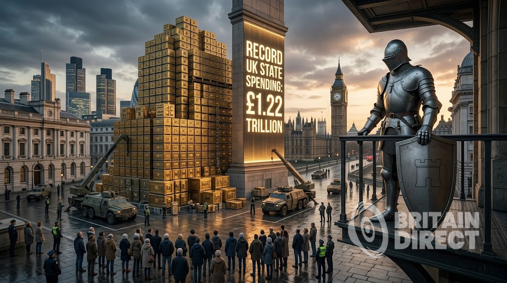 UK state spending statistics