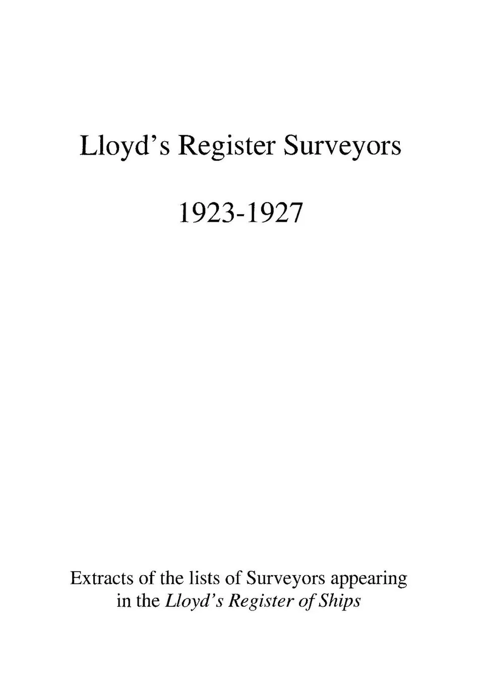 Worcester LLoyd
