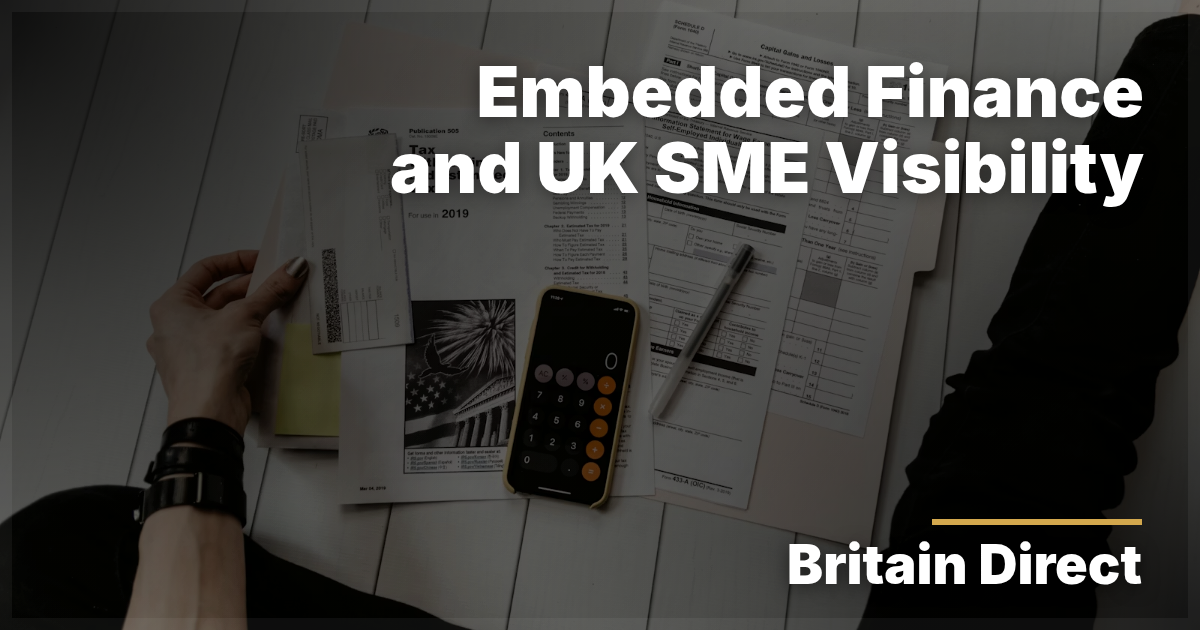 Embedded Finance and UK SME Visibility